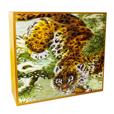 Пакет подар. «Леопард»