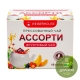 Чай "Ассорти, фруктовый чай с ягодами и фруктами", кубики 5-7 гр, 10 шт