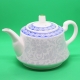 Фарфоровый чайник «Белый цветок», объем 230 мл.