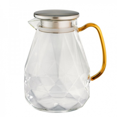 Стеклянный чайник «Хрусталь», объем 1,4 литра